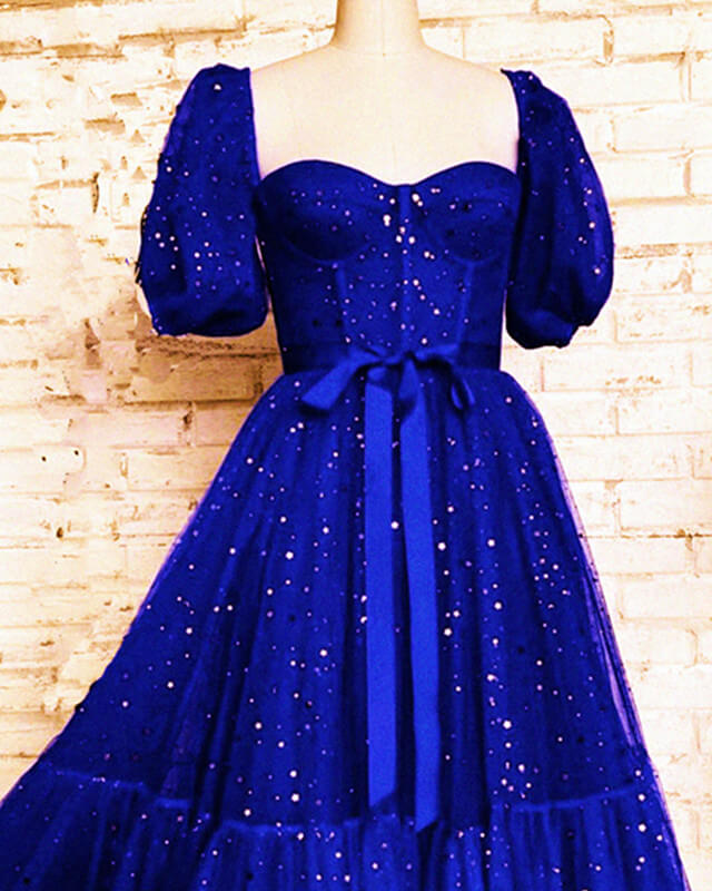 Royal Blue Starry Dress – Lisposa