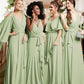 Sage Green Bridesmaid Dresses Chiffon Remixed