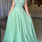 Sage Green Bridesmaid Dresses Long