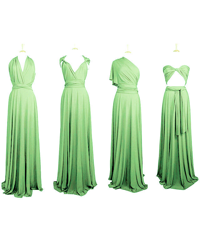 Sage Green Bridesmaid Dresses Infinity