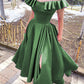 Sage Green Bridesmaid Dresses Tea Length