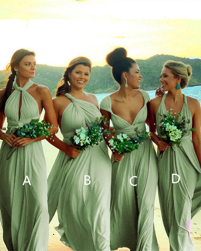 Infinity Bridesmaid Dresses Sage Green