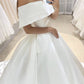 Elegant Satin Wedding Dresses Off Shoulder