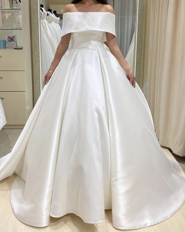 Satin Wedding Dresses