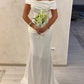 Sexy Mermaid Satin Wedding Dresses Off The Shoulder