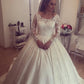 Lace Long Sleeves Wedding Dresses