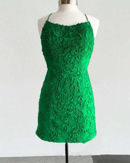 Green Tight Homecoming Dresses