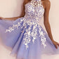 Short Lavender Prom Dresses 2022