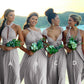 Silver Bridesmaid Dresses Infinity