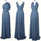 Smokey Blue Bridesmaid Dresses Infinity