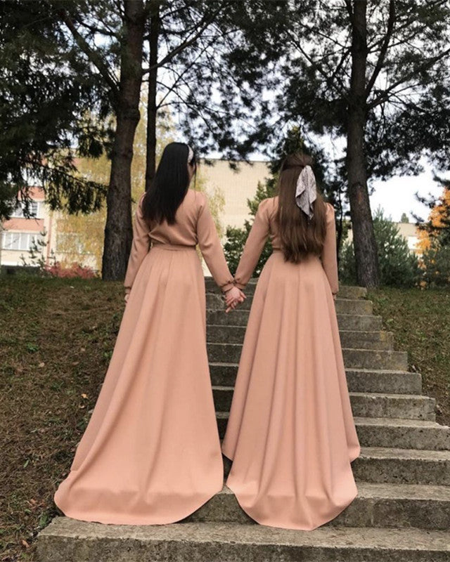 Tan Colored Bridesmaid Dresses