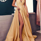 Simple Bridesmaid Dresses Sweetheart Side Slit