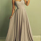 Simple Long Bridesmaid Dresses Sweetheart Spaghetti Straps