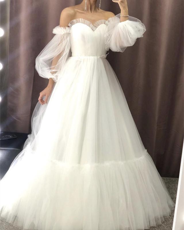 Flowy Wedding Boho Dress