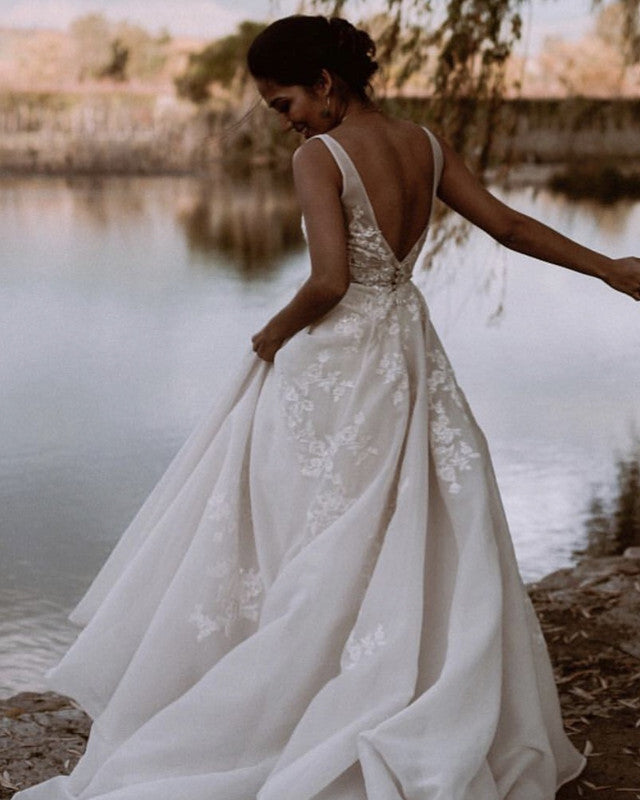 Wedding Dress Backless