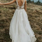Backless Wedding Gown