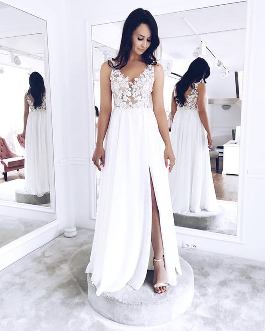 Chiffon Wedding Dress