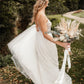 Backless Boho Wedding Dress