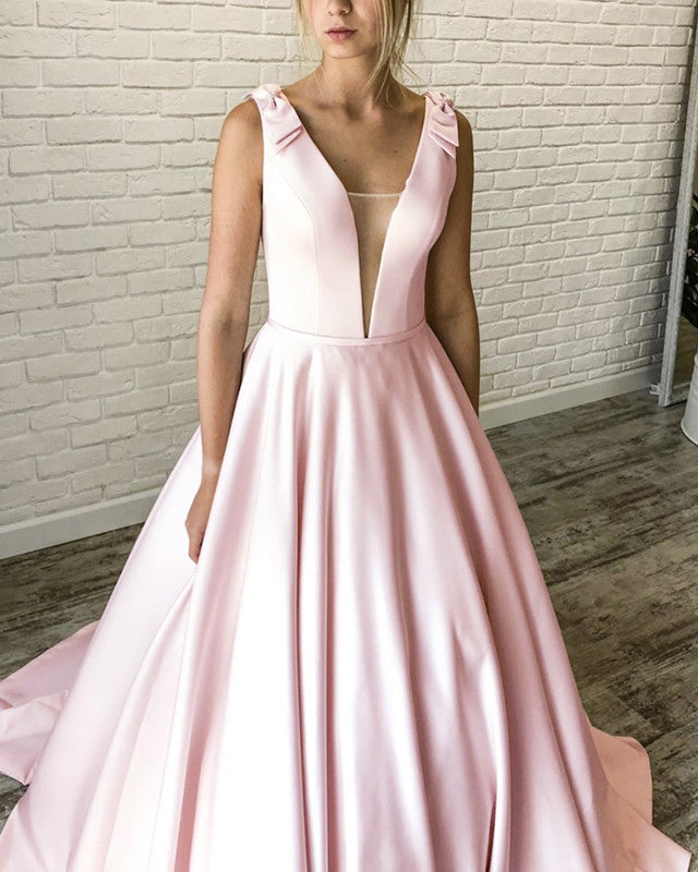 Blush Pink Wedding Dress