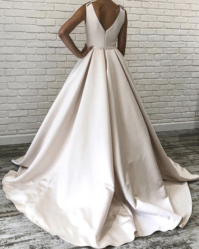 Satin Bridal Gown