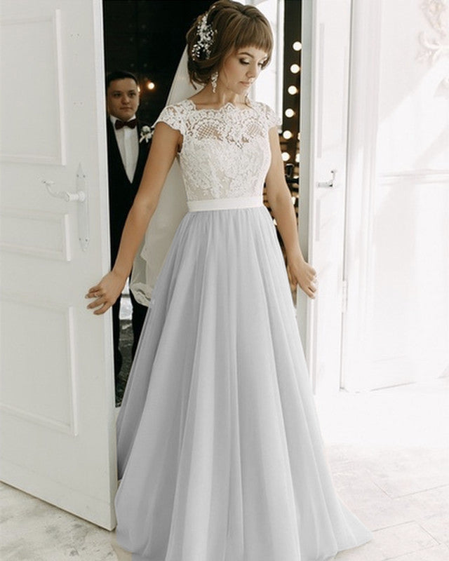 Silver Wedding Dress