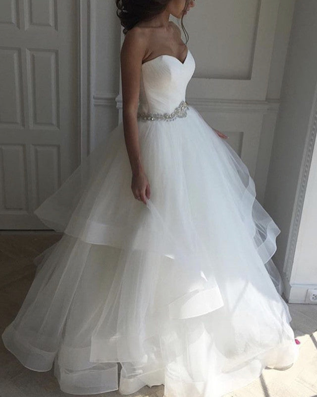 Ball Gown Organza Wedding Dress