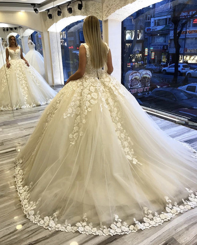 Puffy Wedding Dresses