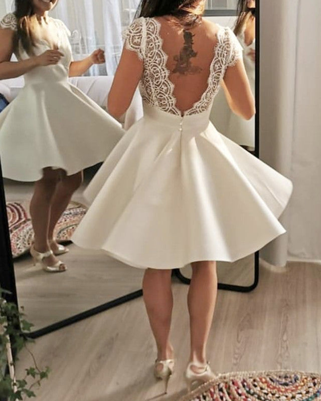 Short Wedding Dresses - Flair Boston | Wedding Dresses in Boston MA | Bridal  Gowns, Bridesmaid Dresses, Accessories, Wedding Dress Cleaning