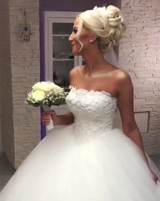 Strapless Wedding Dress