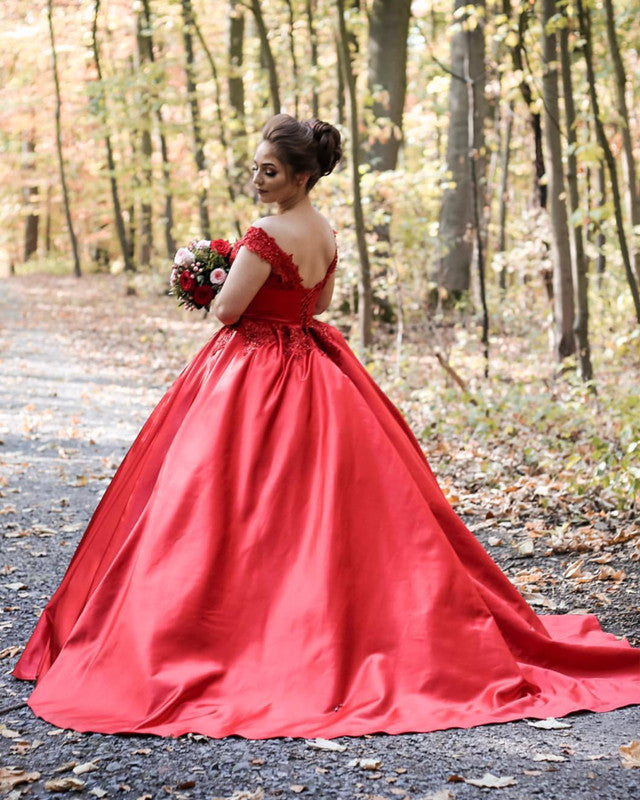 Red Wedding Gowns