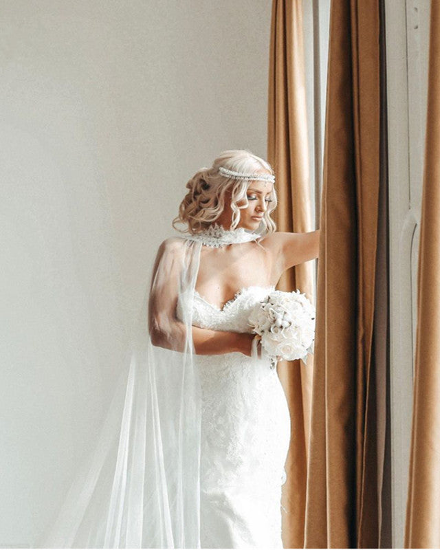 Sweetheart Lace Mermaid Wedding Dress