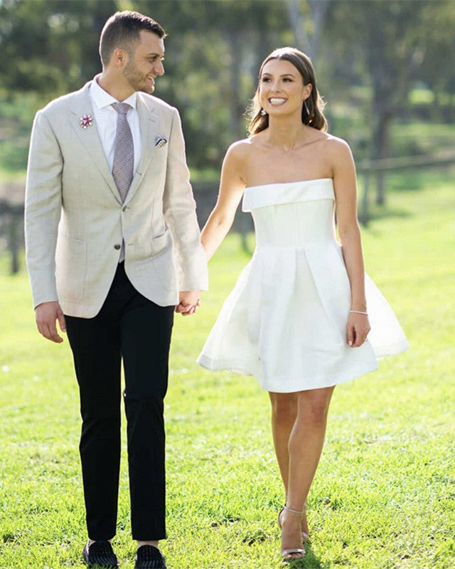 Summer Wedding Dress Short