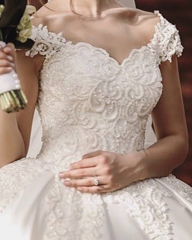 Embroidery Wedding Dress