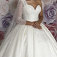 One Shoulder Wedding Dress Ball Gown With Sparkles