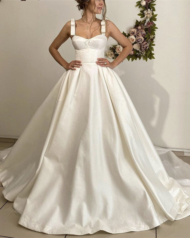 Princess Wedding Dress Satin