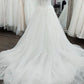 Plus Size Tulle Sweetheart Embroidery Wedding Dress