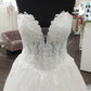 Plus Size Tulle Sweetheart Embroidery Wedding Dress