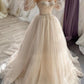 Tulle Boho Wedding Dress