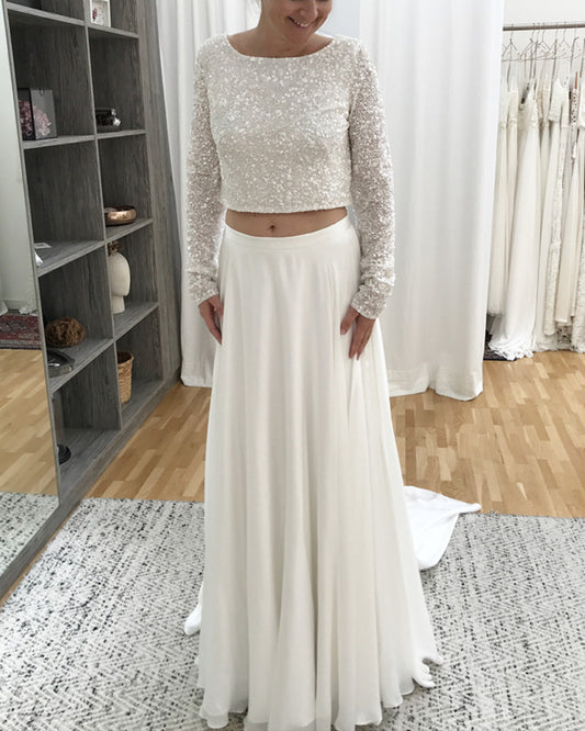 Wedding Dress Two Piece