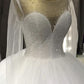 Long Sleeves Wedding Gown Sequins Beaded