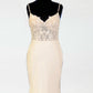 Mermaid V Neck Sweep Train Wedding Dress Lace Appliques