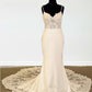 Mermaid Wedding Dress V-neck