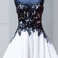 Black Lace Embroidery Wedding Dress