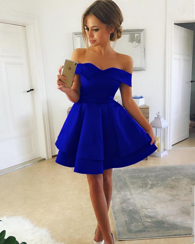 Royal Blue Homecoming Dresses 2020