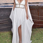 goddess boho wedding dress