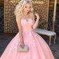 Quinceanera Dresses Lace Appliques Sweetheart Ball Gown